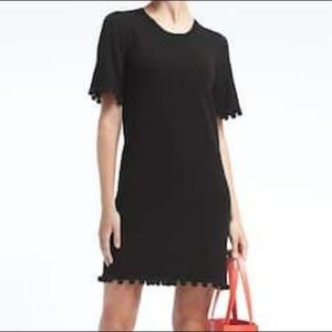 Banana Republic Shift Dress with Pom-poms